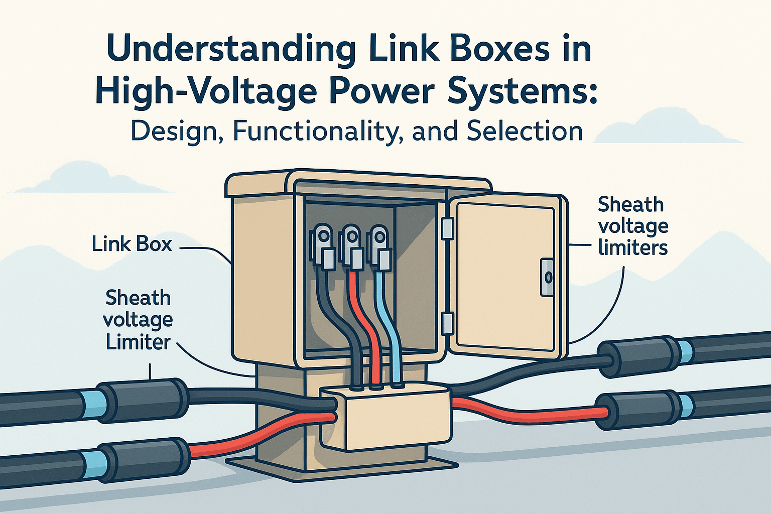 Why Electricity Is Transmitted at High Voltage — and How the Right Accessories Keep It Safe